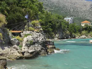 Lefkes Remetzo Cafe  - KEFALONIA