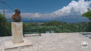Dimos Tselios Statue  - MEGANISSI