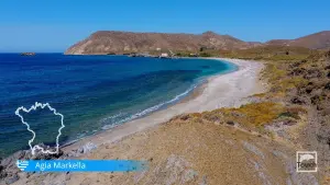Agia Markella Beach  - PSARA